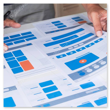 Website-Layout auf mehreren Geräten