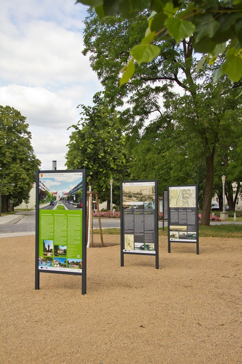Montierte Werbetechnik und Schilder